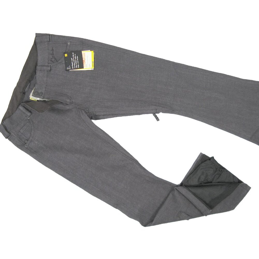 NEW! $310 B By Burton Womens Lizzy Snowboard Pants! XL Black Indigo *Denim Look*